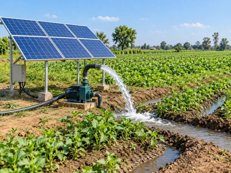 Solar water pump system
